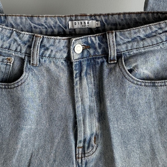 Dissh Australia Vinnie Split Leg Jeans - Picture 2 of 5